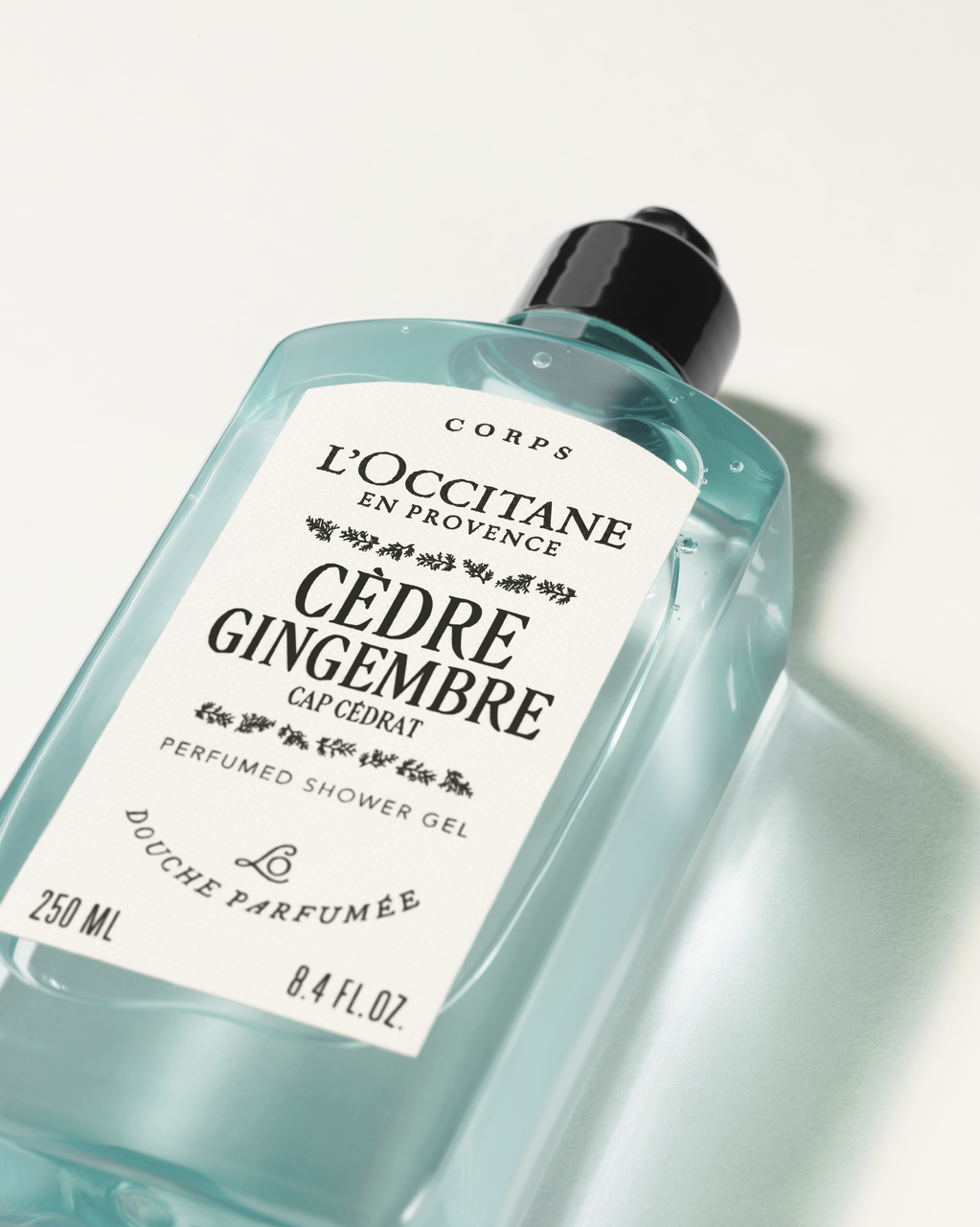 Cèdre Gingembre Perfumed Shower Gel (Cap Cedrat)
